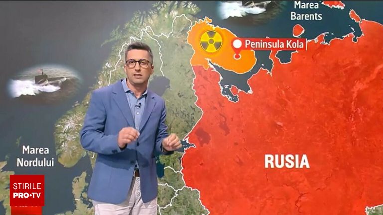 Pozitiile submarinelor nucleare trimise de Trump langa Rusia