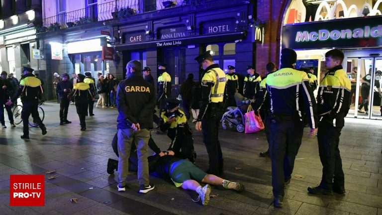 Roman in Irlanda batut sofer de autobuz politia intervenit