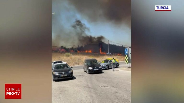 Valul de canicula cauzeaza incendii mari in sudul Europei