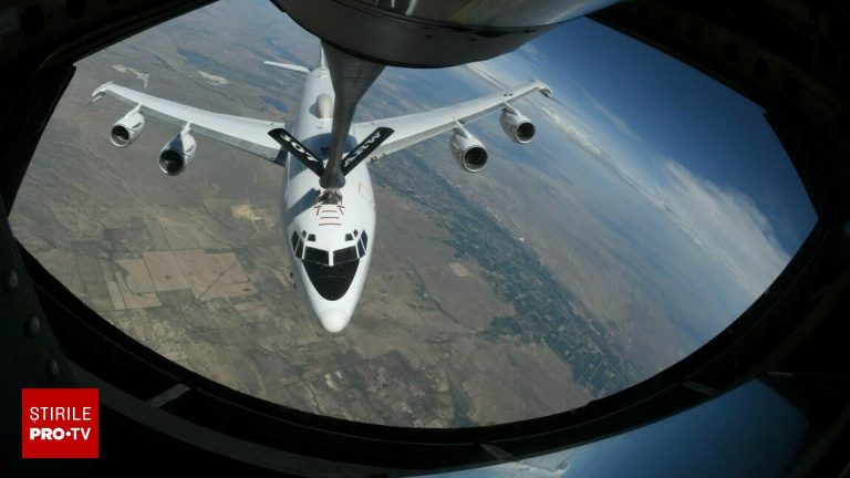 Zbor neobisnuit al avionului Comandamentului Nuclear al SUA