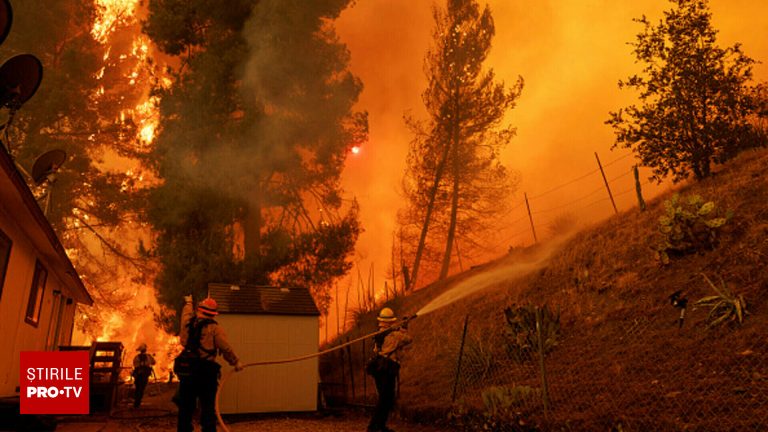 incendiu devastator in california mii evacuati