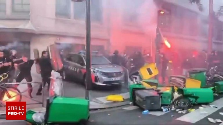 Blocam tot Franta se confrunta cu proteste masive