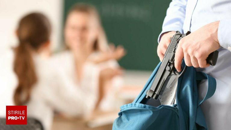 Copil de clasa a IX a retinut in Bulgaria pentru impuscaturi in clasa