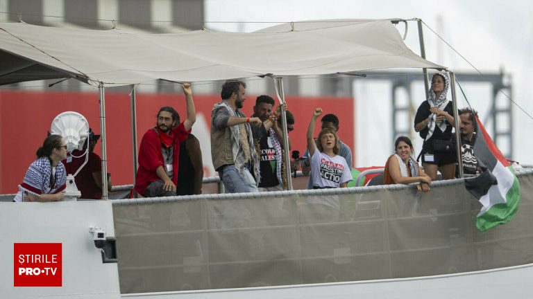Greta Thunberg si flota de ajutoare pentru Gaza s a intoars
