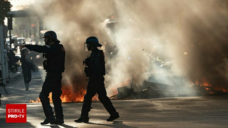 Greva generala paralizeaza Franta sindicatele protesteaza