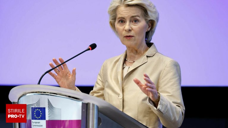 Premier in Parlamentul European Ursula von der Leyen vizat de moiuni de cenzur