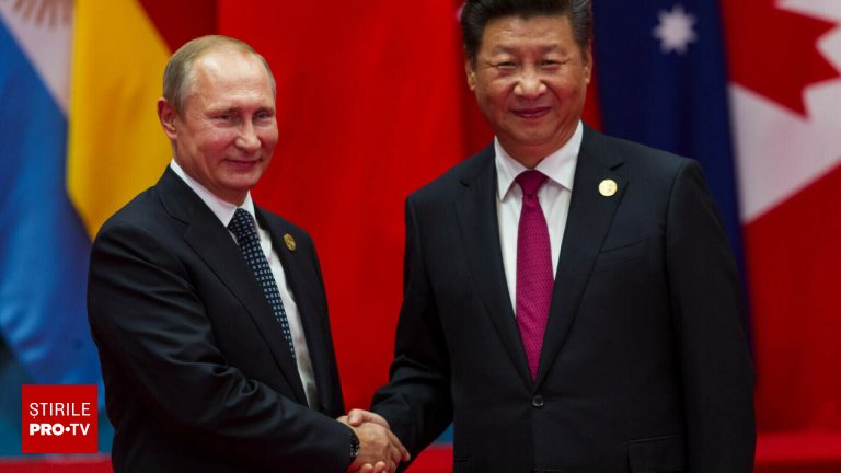 Vizita de 4 zile a lui Putin in China