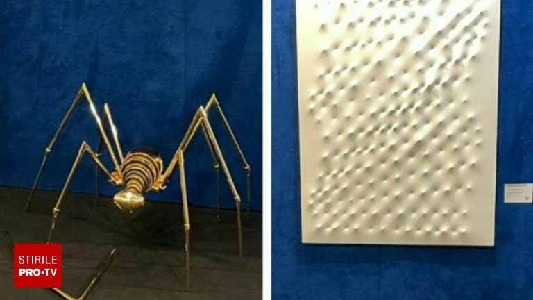 fetita de cinci ani strica sculptura de aur in italia