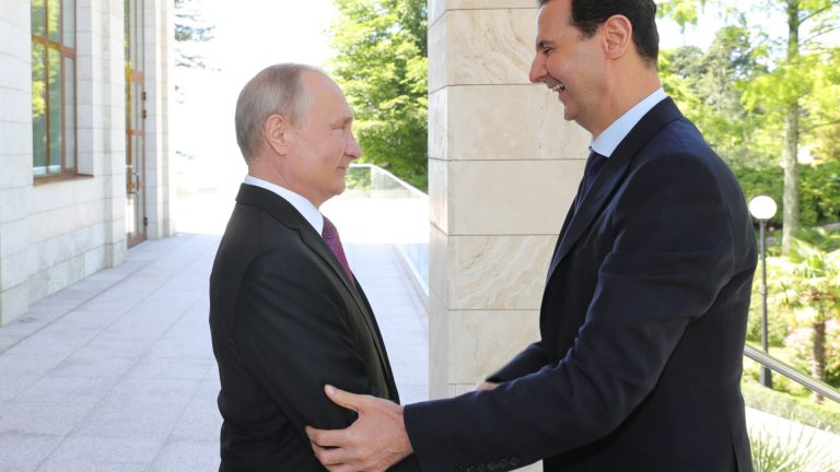 Bashar al Assad otravit in Moscova adapostit de Putin