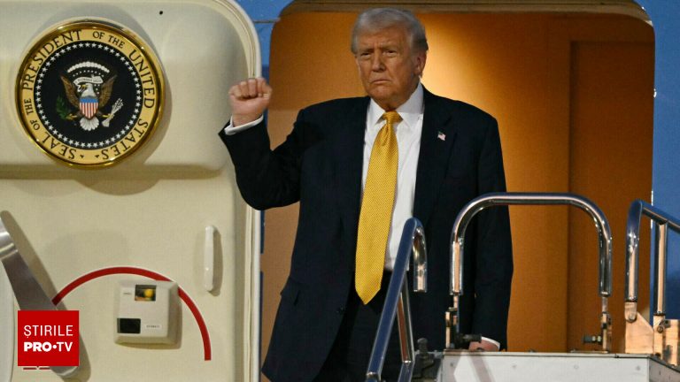 Donald Trump a primit o primire imperiala in Japonia