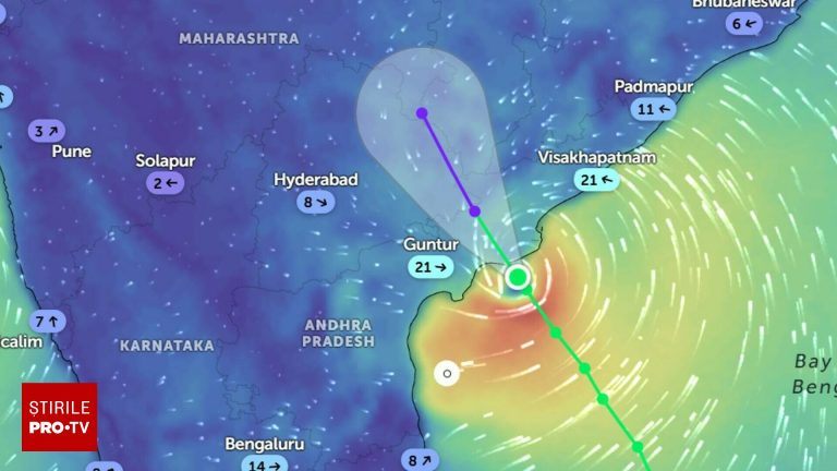 India se pregateste pentru un ciclon puternic