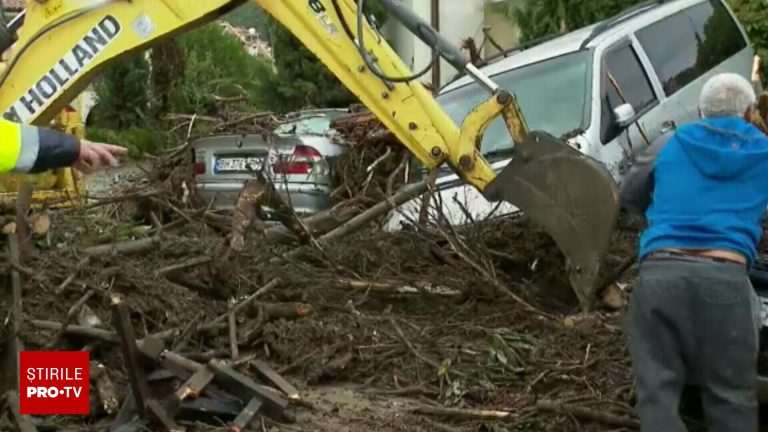 Litoralul bulgaresc afectat de inundatii devastatoare