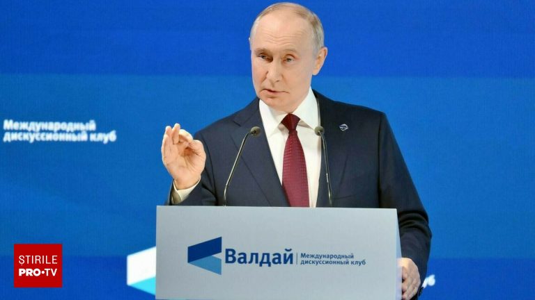 Putin acuza Europa de razboiul din Ucraina