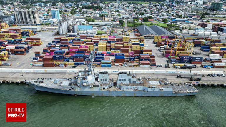SUA trimit nave in Caraibe pentru presiune asupra lui Maduro