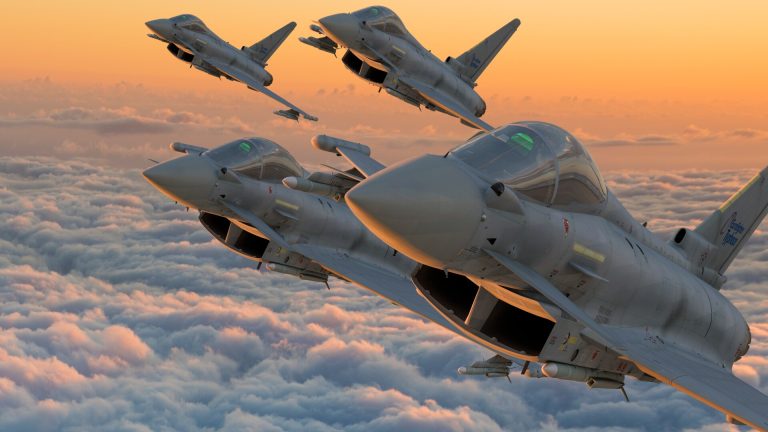 Turcia achizitioneaza 20 de avioane Eurofighter Typhoon din Marea Britanie