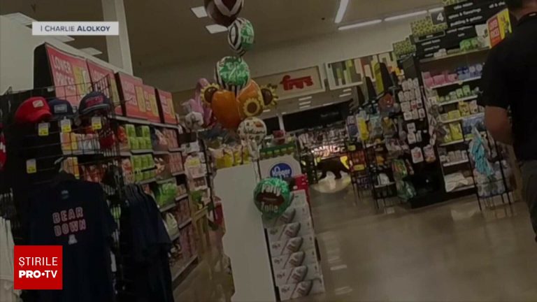 Un urs a intrat intr un supermarket din Arizona