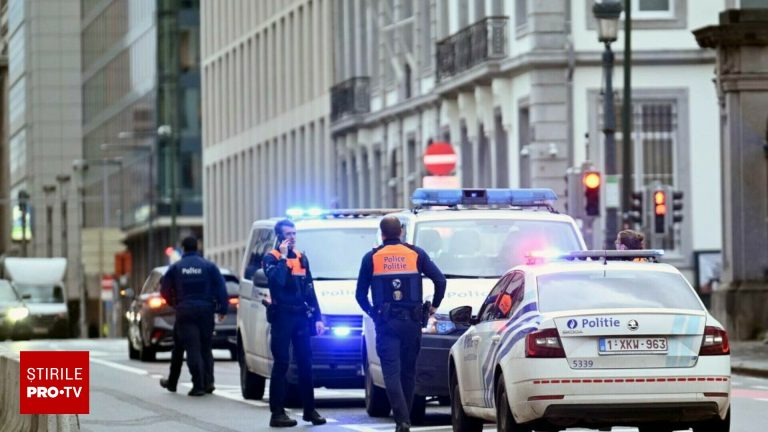 Barbat arestat la Bruxelles pentru atac asupra politistilor