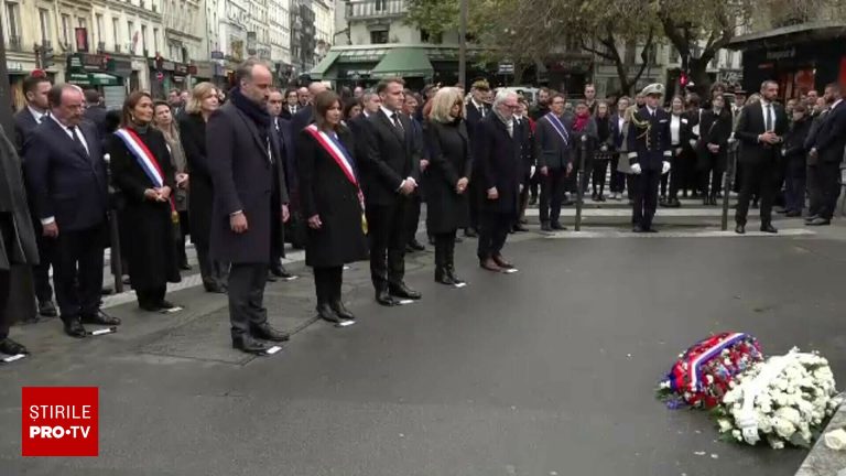 Comemorarea atentatelor de la Paris: Zece ani de la Bataclan Comemorarea atentatelor de la Paris Zece ani de la Bataclan