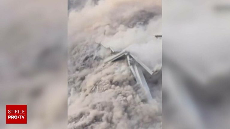 Pod din China prăbușit parțial după inaugurare. VIDEO Pod din China prabusit partial dupa inaugurare VIDEO