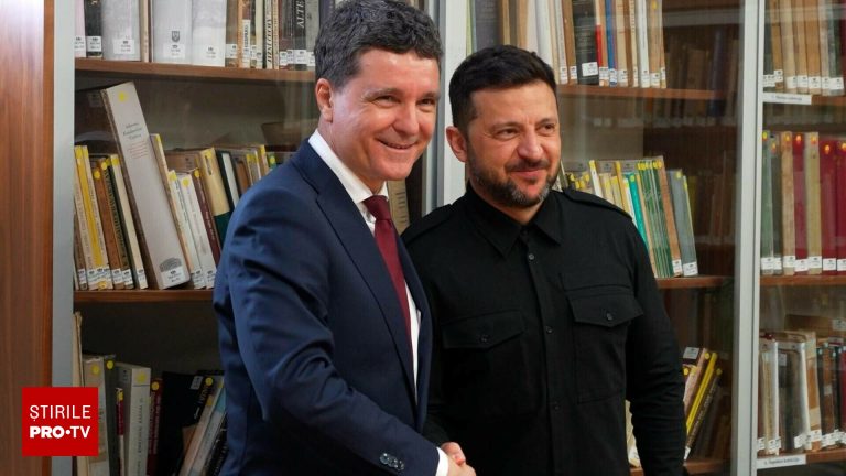 Presedintele Ucrainei Zelenski mesaj pentru Nicusor Dan