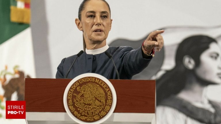 Prima reacție a președintei Mexicului după agresiune Prima reactie a presedintei Mexicului dupa agresiune