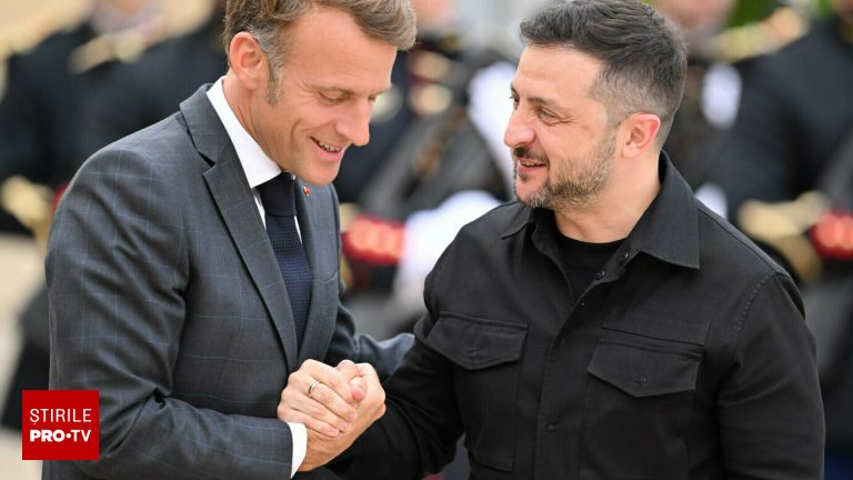 Zelenski, așteptat de Macron pentru discuții cruciale Zelenski asteptat de Macron pentru discutii cruciale