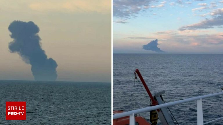 explozii misterioase in marea neagra deflagratii pe navele rusiei