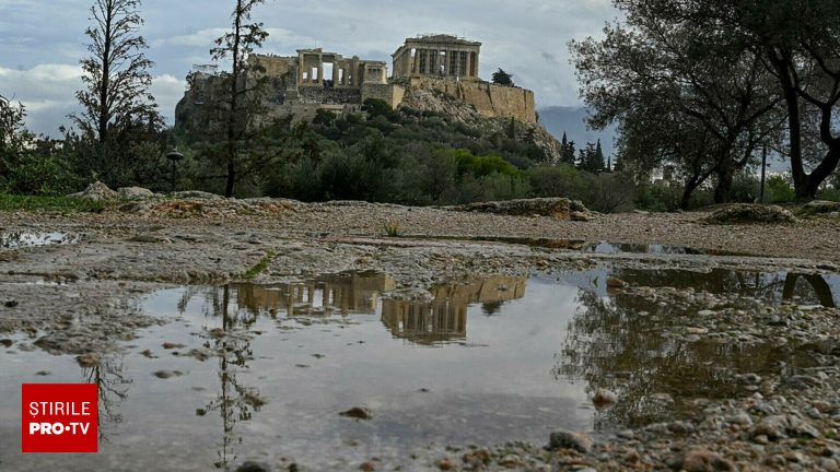 Alerte maxima in Grecia din cauza ploilor abundente
