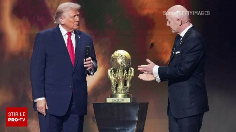 FIFA i a acordat lui Donald Trump un premiu pentru pace