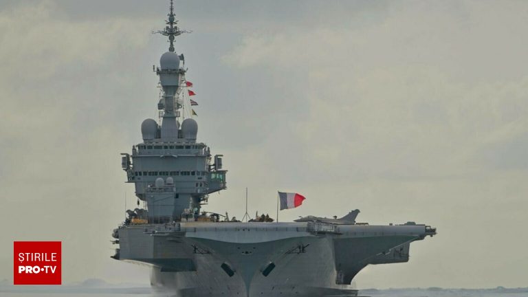 Franta va construi un portavion pentru puterea maritim