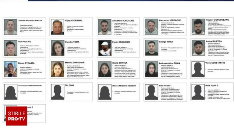 Hotii romani au jefuit 10 magazine prejudiciu de un milion