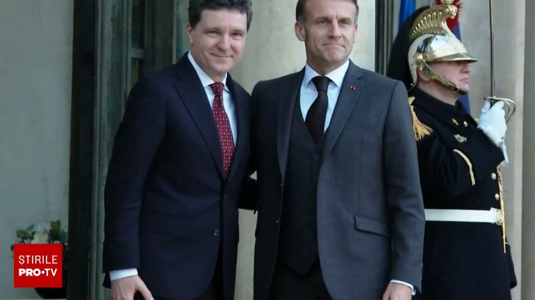 Nicusor Dan ntalnire cu Emmanuel Macron la Elysee