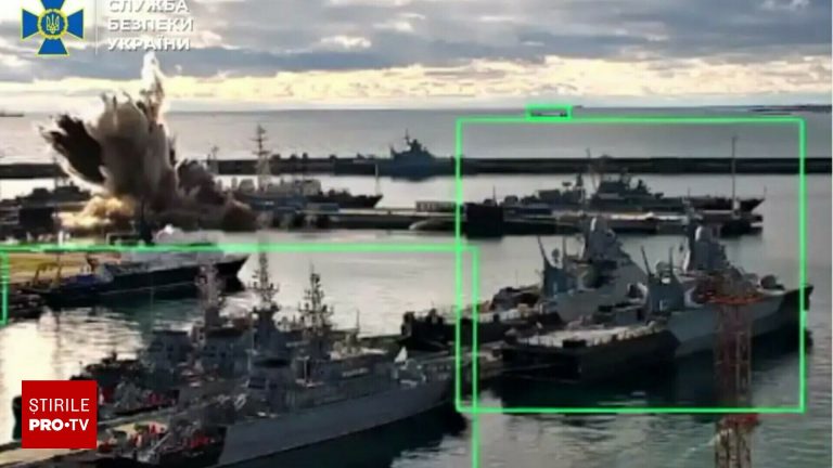 Ucraina a distrus un submarin rus de 400 milioane dolari