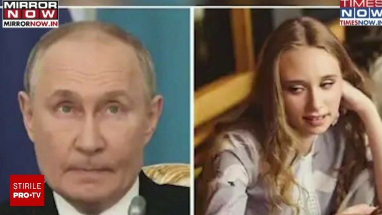 Un jurnalist ucrainean o confruntă pe fiica lui Putin la Paris Un jurnalist ucrainean o confrunta pe fiica lui Putin la Paris