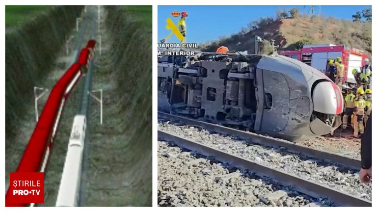 ANIMAȚIE despre tragedia feroviară din Spania. Cum s-au ciocnit cele două trenuri de mare viteză, cu sute de pasageri. ANIMATIE despre tragedia feroviara din Spania Cum sau ciocnit cele doua trenuri de mare viteza cu sute de pasageri