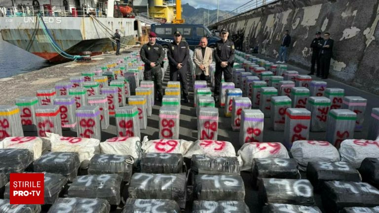 Captură record în Spania: 10 tone de cocaină găsite Captura record in Spania 10 tone de cocaina gasite