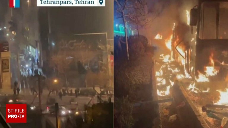 E ca o zona de razboi strazile sunt pline de sange Regimul de la Teheran reprima brutal protestele