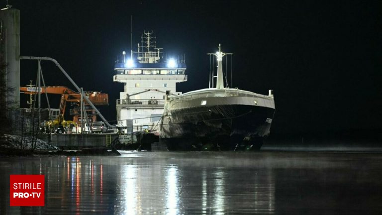 Finlanda a confiscat o navă rusească suspectată de sabotaj Finlanda a confiscat o nava ruseasca suspectata de sabotaj
