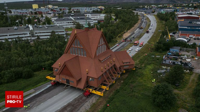 Un oraș vechi de 125 de ani este mutat. Un oras vechi de 125 de ani este mutat
