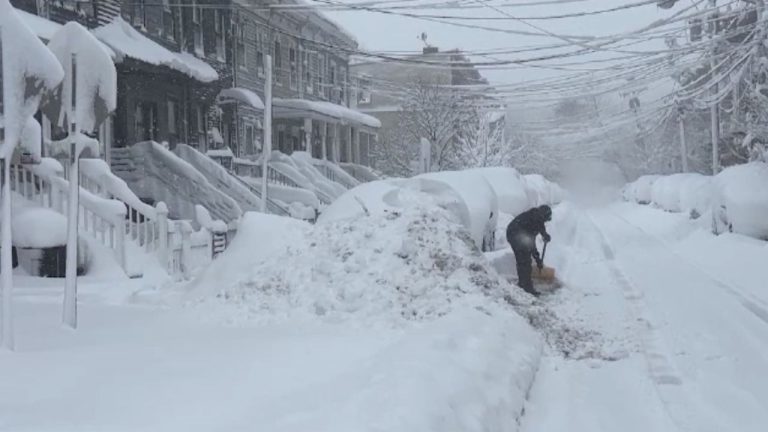 Nord-estul SUA, afectat de o furtună de zăpadă: strat de zăpadă de peste 90 cm și stare de urgență la New York Nord estul SUA afectat de o furtuna de zapada strat de zapada de peste 90 cm si stare de urgenta la New York