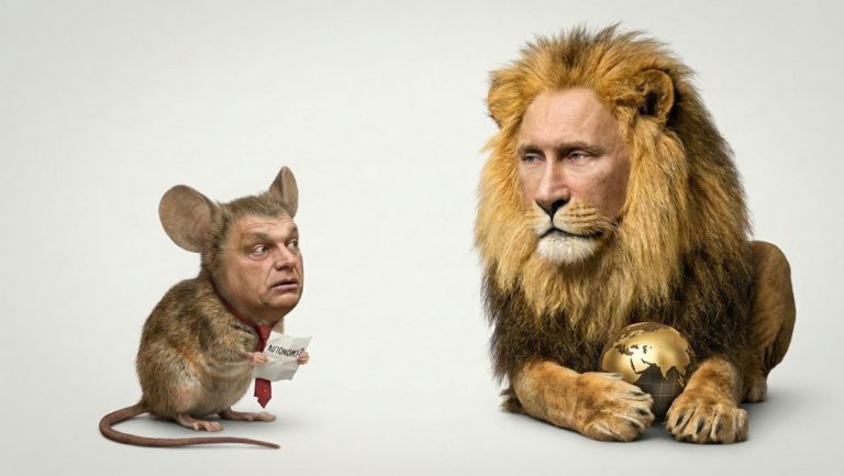 Bloomberg Intr o discutie cu Vladimir Putin Viktor Orban s a oferit sa fie soricelul care il sprijina pe leul rus