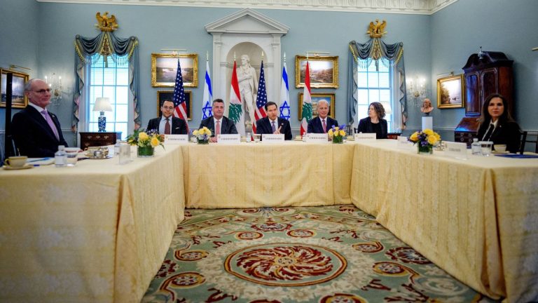 Discutiile istorice dintre Israel si Liban de la Washington s au finalizat Se lucreaza la un tratat de pace complet