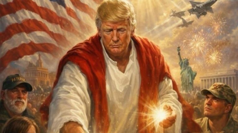 Donald Trump se compară cu Iisus Hristos. Furie și confuzie în rândul susținătorilor săi: „Nu înțeleg de ce ar posta așa ceva.” Donald Trump se compara cu Iisus Hristos Furie si confuzie in randul sustinatorilor sai Nu inteleg de ce ar posta asa ceva