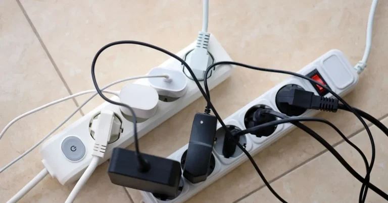 Pericolul mai multor electrocasnice într-un prelungitor. Avertismentul unui electrician Pericolul mai multor electrocasnice într-un prelungitor. Avertismentul unui electrician