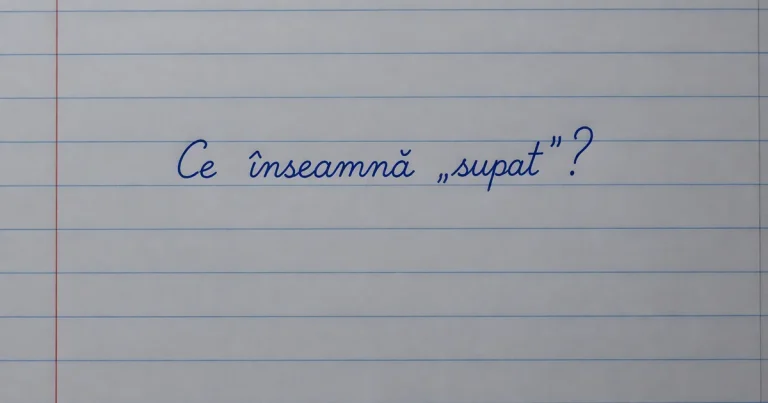 Ce înseamnă „supat” și de ce a stârnit atâtea reacții pe internet Ce înseamnă „supat” și de ce a stârnit atâtea reacții pe internet