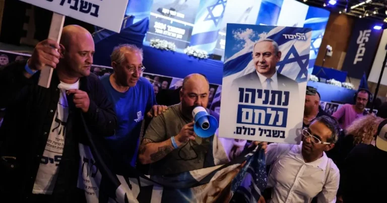 Likud, partidul lui Netanyahu, conduce în exit-poll în Israel, dar majoritatea e incertă