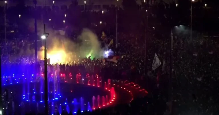 Studenții l-au dat jos pe Vucic: „Moștenim un deșert”. Mesajul lui Putin